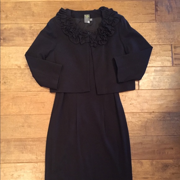 Taylor Dresses & Skirts - Dark Brown Dress & Jacket